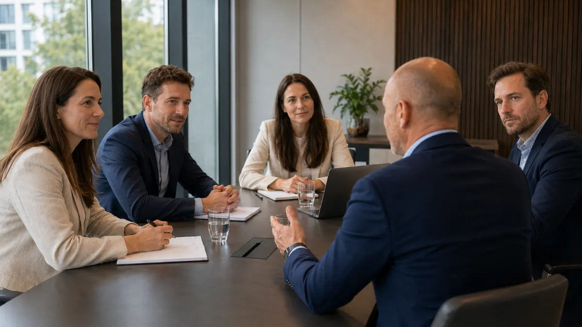 Joris Cabri geeft leiding aan een salesteam